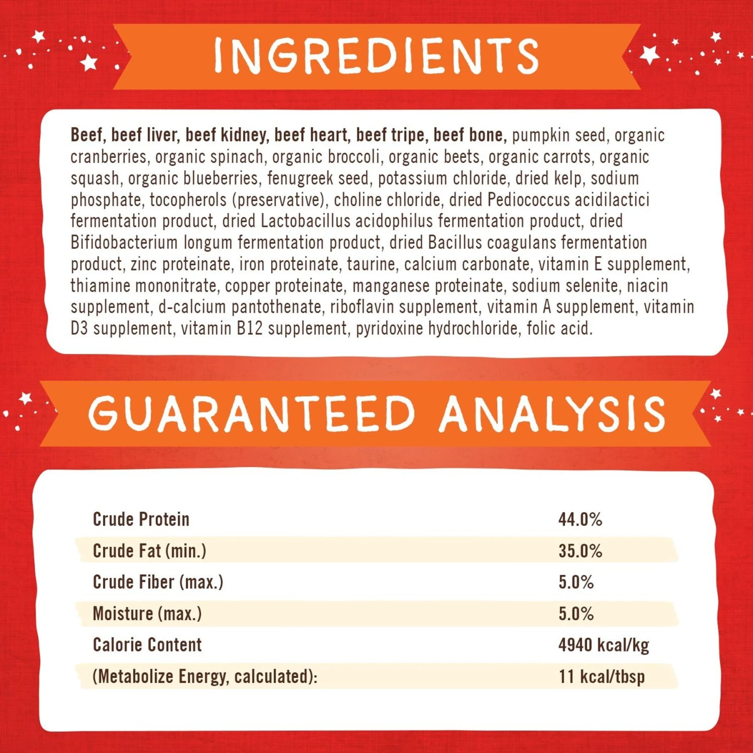 Stella & Chewy's Marie's Magical Dinner Freeze-Dried Raw Dust Grass-Fed Beef Dog Food Topper 5 Stella & Chewy's Marie's Magical Dinner Freeze-Dried Raw Dust Grass-Fed Beef Dog Food Topper - Image 3