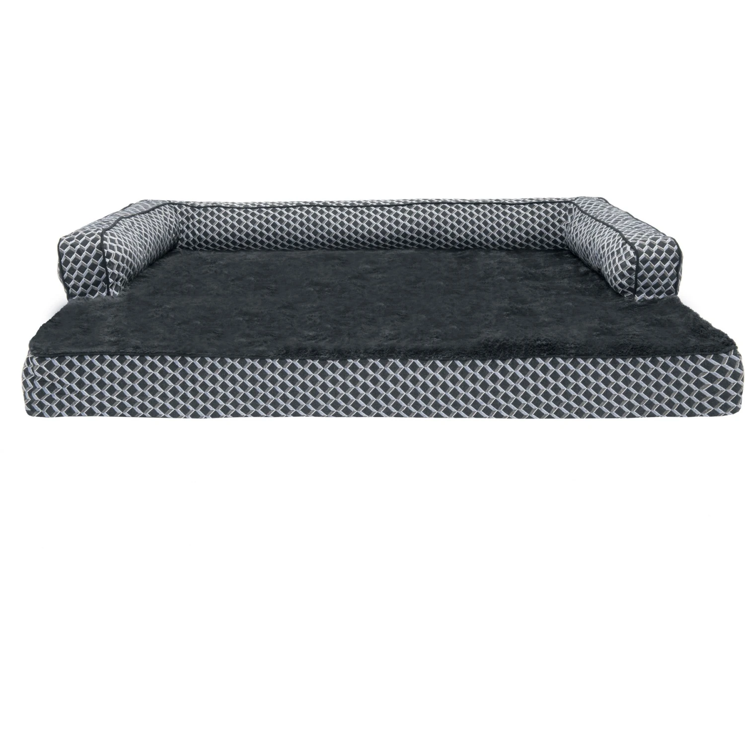 FurHaven Comfy Couch Orthopedic Bolster Dog Bed With Removable Cover 5 FurHaven Comfy Couch Orthopedic Bolster Dog Bed With Removable Cover - Image 3