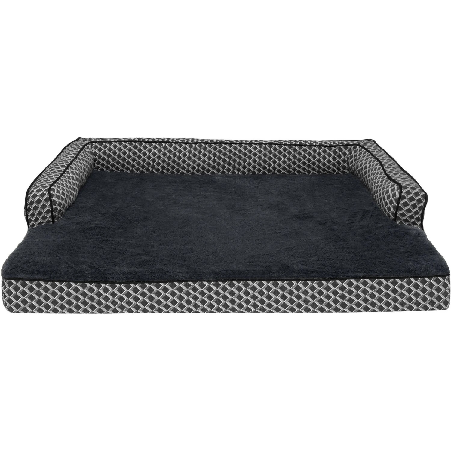 FurHaven Comfy Couch Memory Top Cat & Dog Bed With Removable Cover 5 FurHaven Comfy Couch Memory Top Cat & Dog Bed With Removable Cover - Image 3