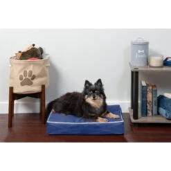 FurHaven Indoor/Outdoor Solid Cooling Gel Cat & Dog Bed With Removable Cover