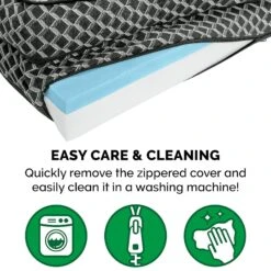 FurHaven Comfy Couch Cooling Gel Cat & Dog Bed With Removable Cover 18 FurHaven Comfy Couch Cooling Gel Cat & Dog Bed With Removable Cover -Blue Buffalo || ROYAL CANIN || Wellness Sales 178854 PT7. AC SS1800 V1613087511