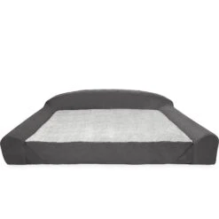 FurHaven Luxury Edition Orthopedic Bolster Cat & Dog Bed With Removable Cover -Blue Buffalo || ROYAL CANIN || Wellness Sales 178891 PT2. AC SS1800 V1597078927