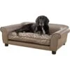 Enchanted Home Pet Rockwell Sofa Dog Bed With Removable Cover, Large, Pewter -Blue Buffalo || ROYAL CANIN || Wellness Sales 180298 MAIN. AC SS1800 V1565107919