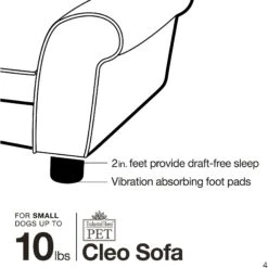 Enchanted Home Pet Cleo Sofa Cat & Dog Bed With Removable Cover, Small 18 Enchanted Home Pet Cleo Sofa Cat & Dog Bed With Removable Cover, Small -Blue Buffalo || ROYAL CANIN || Wellness Sales 180306 PT7. AC SS1800 V1563226415