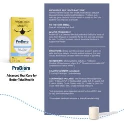 ProBiora Pet Probiotic Dog Oral Care Powder 15 ProBiora Pet Probiotic Dog Oral Care Powder -Blue Buffalo || ROYAL CANIN || Wellness Sales 181498 PT4. AC SS1800 V1682947508