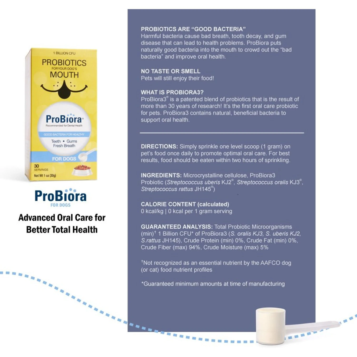 ProBiora Pet Probiotic Dog Oral Care Powder 7 ProBiora Pet Probiotic Dog Oral Care Powder - Image 5