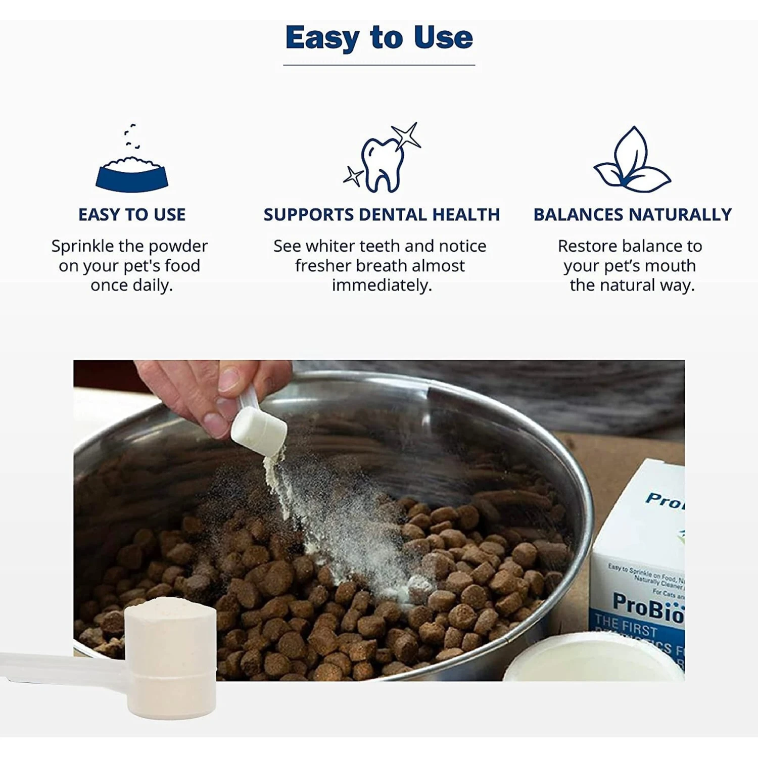 ProBiora Pet Probiotic Dog Oral Care Powder 9 ProBiora Pet Probiotic Dog Oral Care Powder - Image 7