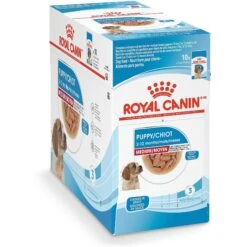 Royal Canin Size Health Nutrition Medium Puppy Chunks In Gravy Dog Food Pouch, 4.9-oz, Case Of 10 -Blue Buffalo || ROYAL CANIN || Wellness Sales 181594 PT1. AC SS1800 V1697139200