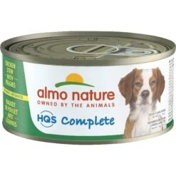 Almo Nature HQS Complete Chicken Stew With Veggies Canned Dog Food