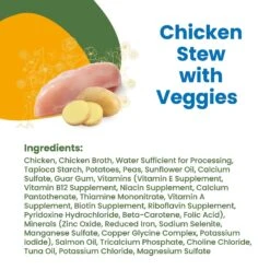 Almo Nature HQS Complete Chicken Stew With Veggies Canned Dog Food -Blue Buffalo || ROYAL CANIN || Wellness Sales 182879 PT4. AC SS1800 V1632848541