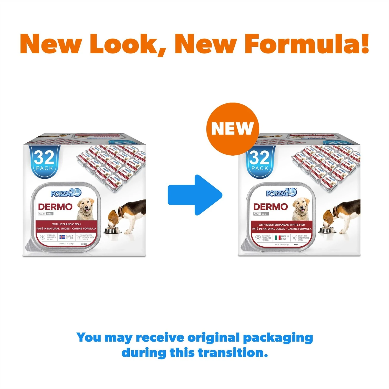 Forza10 Nutraceutic ActiWet Dermo Icelandic Fish Recipe Wet Dog Food 4 Forza10 Nutraceutic ActiWet Dermo Icelandic Fish Recipe Wet Dog Food - Image 2