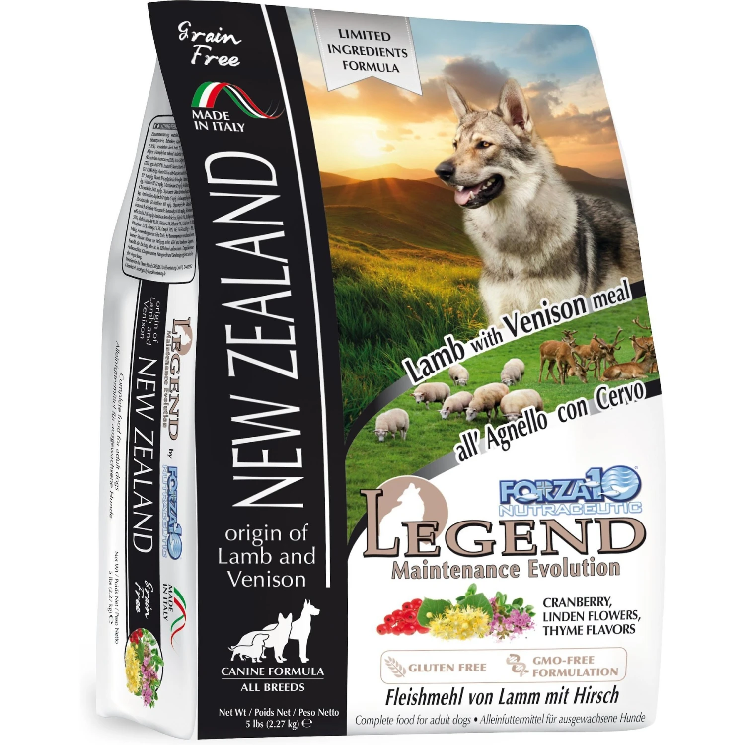 Forza10 Legend New Zealand Lamb With Venison Grain-Free Dry Dog Food 3 Forza10 Legend New Zealand Lamb With Venison Grain-Free Dry Dog Food