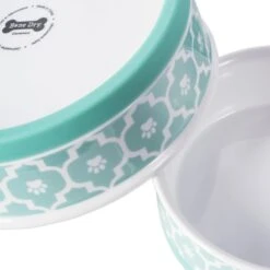 Bone Dry Paw Lattice Print Non-Skid Ceramic Dog & Cat Bowl Set -Blue Buffalo || ROYAL CANIN || Wellness Sales 185453 PT6. AC SS1800 V1599185774