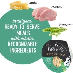 Tiki Dog Taste Of Italy Chicken, Pasta & Carbonara Recipe In Broth Wet Dog Food, 3-oz Cup, Case Of 4 -Blue Buffalo || ROYAL CANIN || Wellness Sales 186333 PT4. AC SS1800 V1631198224