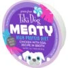 Tiki Dog Meaty High Protein Diet Chicken With Egg Recipe In Broth Grain-Free Wet Dog Food, 3-oz Cup, Case Of 4