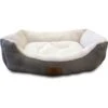 American Kennel Club AKC Burlap Bolster Cat & Dog Bed -Blue Buffalo || ROYAL CANIN || Wellness Sales 191825 MAIN. AC SS1800 V1565795247