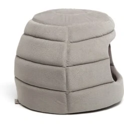 Best Friends By Sheri 2-in-1 Honeycomb Hut Covered/Bolster Cat & Dog Bed -Blue Buffalo || ROYAL CANIN || Wellness Sales 193265 PT2. AC SS1800 V1566252135