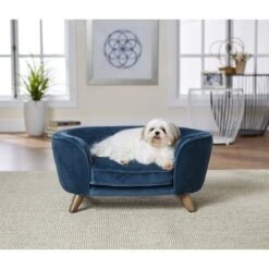 Enchanted Home Pet Romy Sofa Cat & Dog Bed With Removable Cover, Small -Blue Buffalo || ROYAL CANIN || Wellness Sales 194188 PT2. AC SS1800 V1566415452
