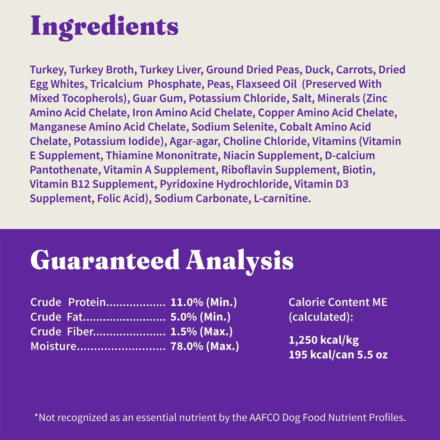 Halo Turkey & Duck Recipe Grain-Free Small Breed Canned Dog Food, 5.5-oz, Case Of 12 7 Halo Turkey & Duck Recipe Grain-Free Small Breed Canned Dog Food, 5.5-oz, Case Of 12 - Image 5