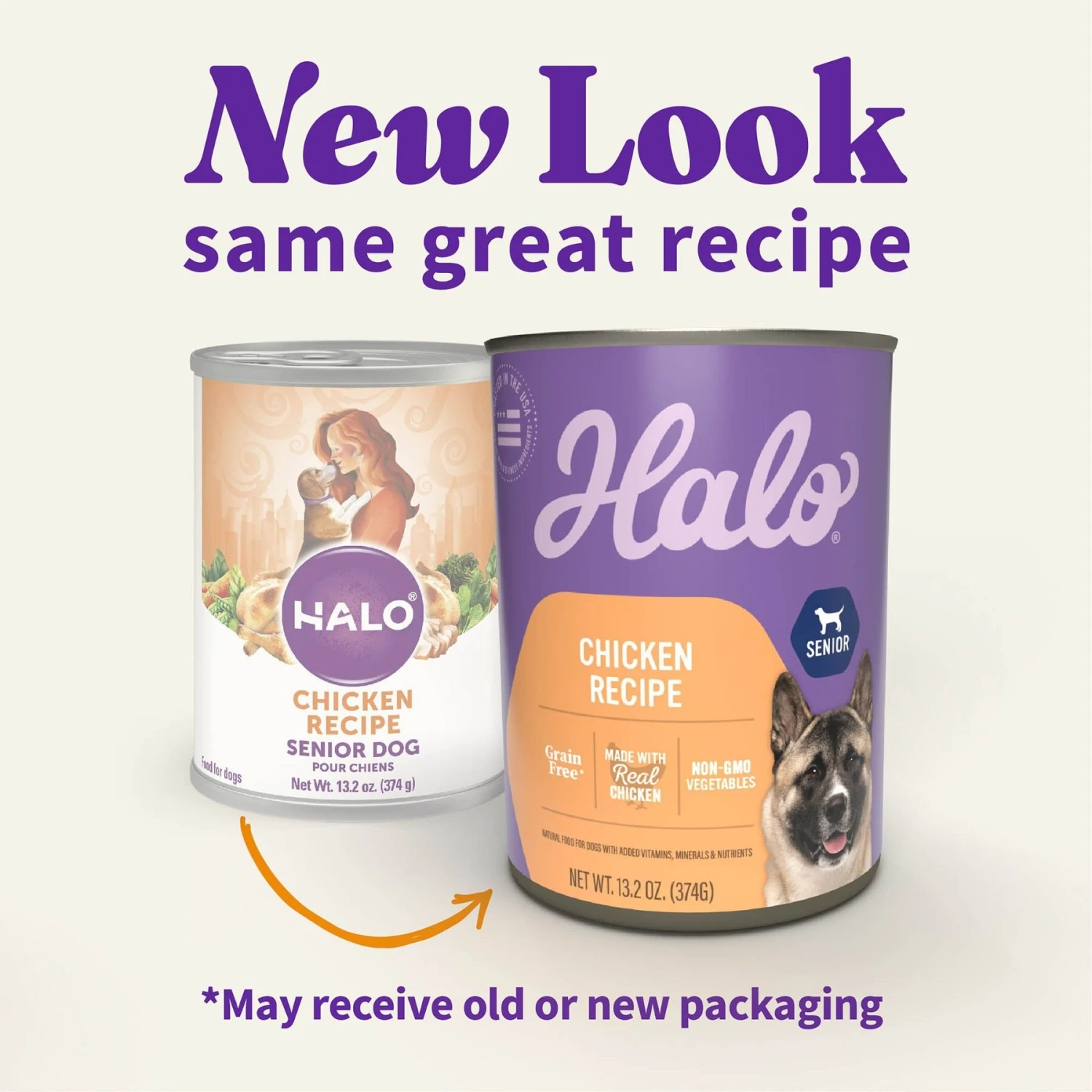 Halo Holistic Chicken Recipe Senior Canned Dog Food 4 Halo Holistic Chicken Recipe Senior Canned Dog Food - Image 2