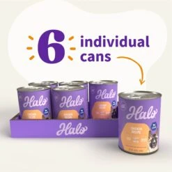 Halo Holistic Chicken Recipe Senior Canned Dog Food 11 Halo Holistic Chicken Recipe Senior Canned Dog Food -Blue Buffalo || ROYAL CANIN || Wellness Sales 194491 PT2. AC SS1800 V1695306523