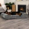 FurHaven Minky Plush Luxe Lounger Memory Foam Dog Bed With Removable Cover 1 FurHaven Minky Plush Luxe Lounger Memory Foam Dog Bed With Removable Cover -Blue Buffalo || ROYAL CANIN || Wellness Sales 198931 MAIN. AC SS1800 V1627005409