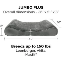 FurHaven Minky Plush Luxe Lounger Memory Foam Dog Bed With Removable Cover 14 FurHaven Minky Plush Luxe Lounger Memory Foam Dog Bed With Removable Cover -Blue Buffalo || ROYAL CANIN || Wellness Sales 198931 PT4. AC SS1800 V1627003907