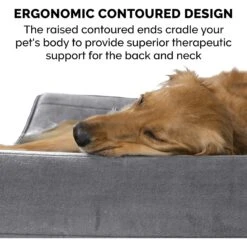 FurHaven Microvelvet Luxe Lounger Cooling Gel Dog Bed With Removable Cover -Blue Buffalo || ROYAL CANIN || Wellness Sales 198945 PT7. AC SS1800 V1627616477