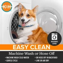 K&H Pet Products Original Indoor/Outdoor Covered Elevated Dog Bed, Navy Blue -Blue Buffalo || ROYAL CANIN || Wellness Sales 199139 PT5. AC SS1800 V1627948583