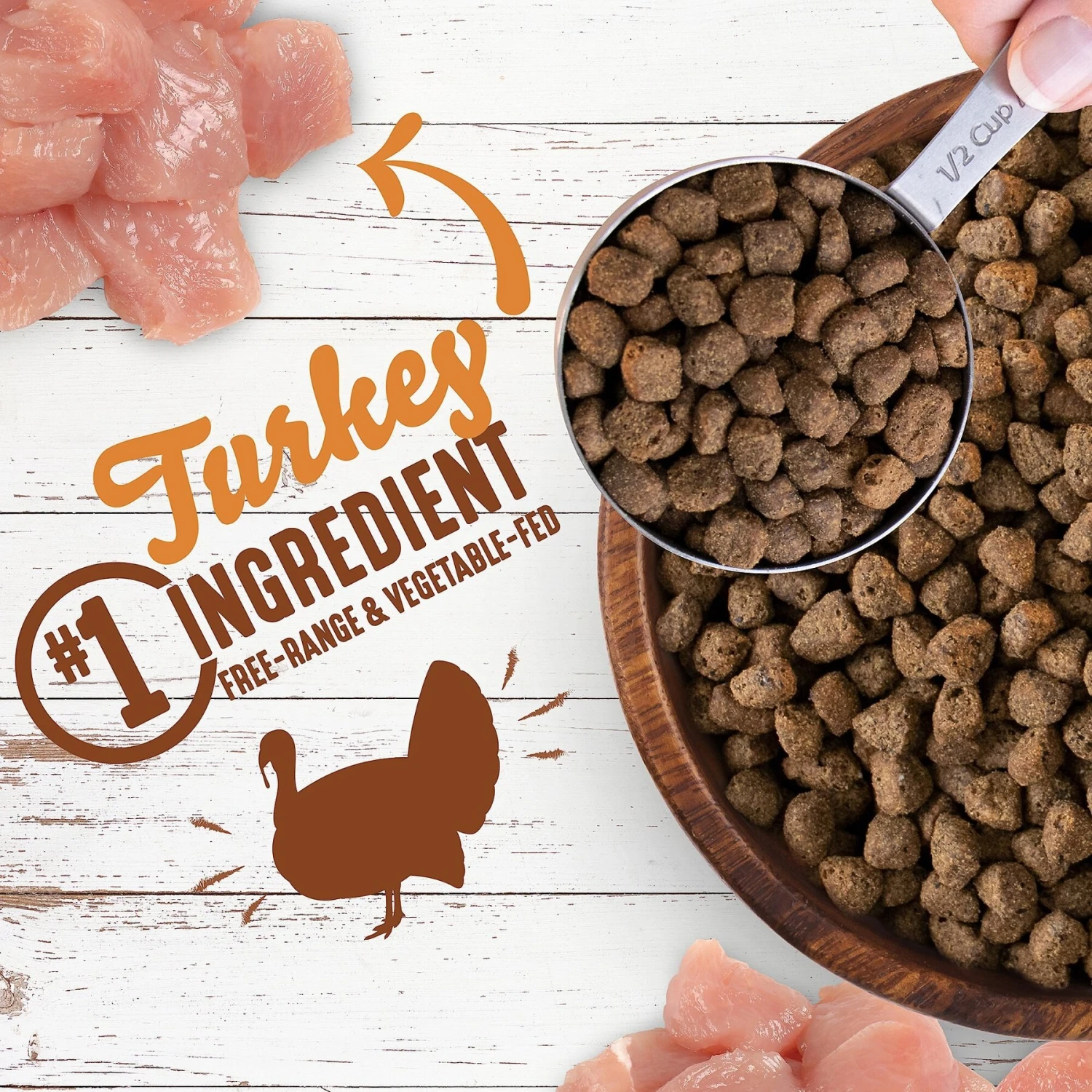 Earthborn Holistic Unrefined Smoked Turkey With Ancient Grains & Superfoods Dry Dog Food 6 Earthborn Holistic Unrefined Smoked Turkey With Ancient Grains & Superfoods Dry Dog Food - Image 4