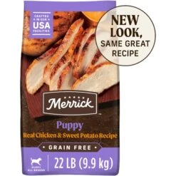 Merrick Grain-Free Dry Puppy Food Real Chicken & Sweet Potato Recipe