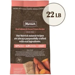 Merrick Grain-Free Chicken-Free Real Salmon & Sweet Potato Recipe Dry Dog Food -Blue Buffalo || ROYAL CANIN || Wellness Sales 200595 PT1. AC SS1800 V1670438290