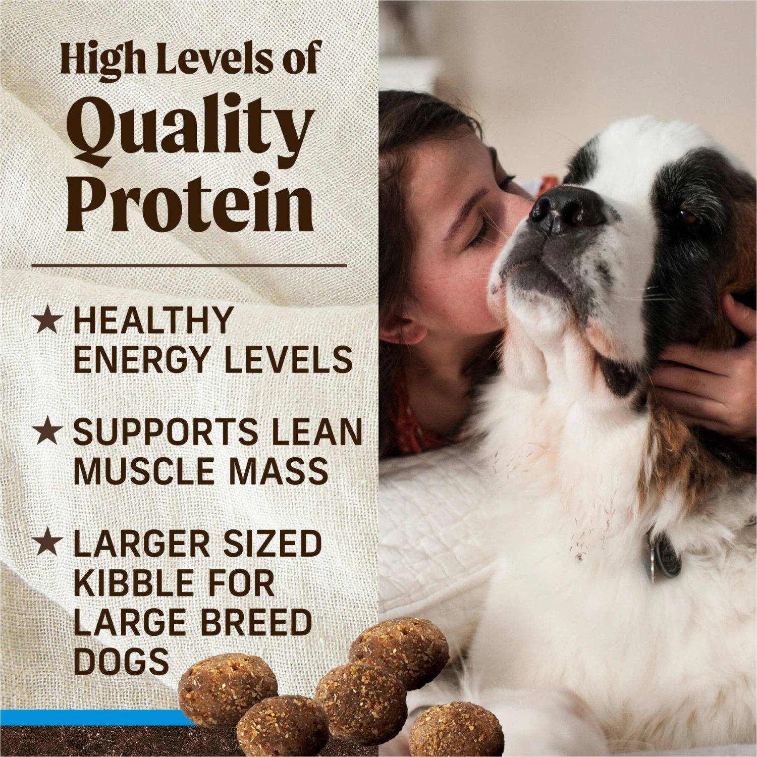 Merrick Grain-Free Large Breed Dry Dog Food Real Chicken & Sweet Potato Recipe 10 Merrick Grain-Free Large Breed Dry Dog Food Real Chicken & Sweet Potato Recipe - Image 8