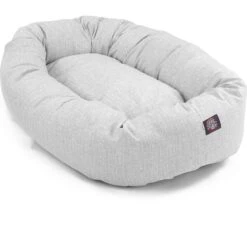 Majestic Pet Palette Heathered Bagel Bolster Dog Bed 9 Majestic Pet Palette Heathered Bagel Bolster Dog Bed -Blue Buffalo || ROYAL CANIN || Wellness Sales 201328 PT2. AC SS1800 V1585763809