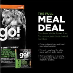 Go! Solutions Sensitivities Limited Ingredient Turkey Grain-Free Dry Dog Food -Blue Buffalo || ROYAL CANIN || Wellness Sales 201992 PT6. AC SS1800 V1638571408