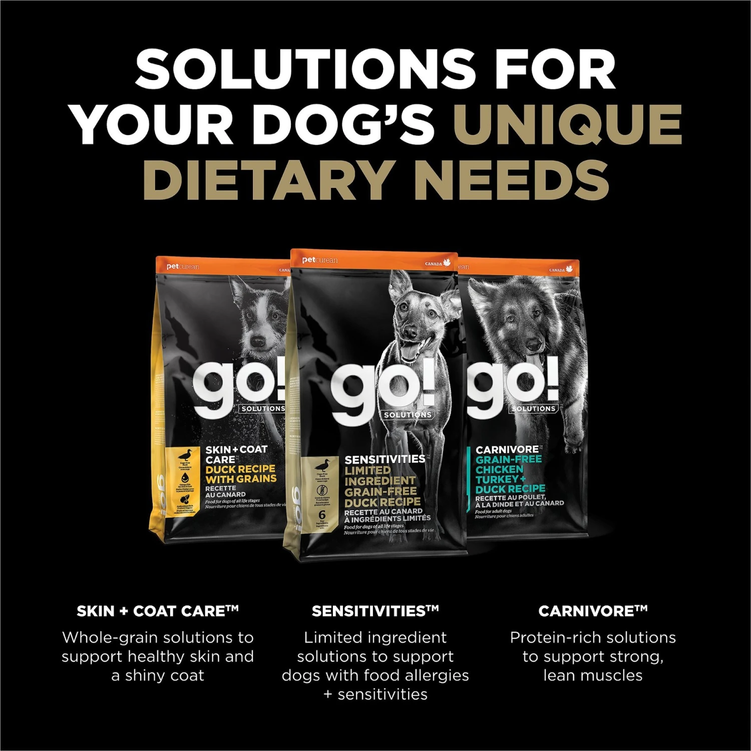 Go! Solutions Sensitivities Limited Ingredient Duck Grain-Free Dry Dog Food 8 Go! Solutions Sensitivities Limited Ingredient Duck Grain-Free Dry Dog Food - Image 6