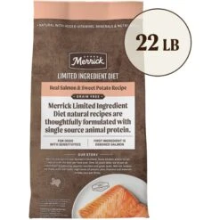 Merrick Limited Ingredient Diet Grain-Free Chicken-Free Real Salmon & Sweet Potato Recipe Dry Dog Food -Blue Buffalo || ROYAL CANIN || Wellness Sales 203094 PT2. AC SS1800 V1680729149