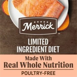 Merrick Limited Ingredient Diet Grain-Free Chicken-Free Real Salmon & Sweet Potato Recipe Dry Dog Food -Blue Buffalo || ROYAL CANIN || Wellness Sales 203094 PT4. AC SS1800 V1680814588