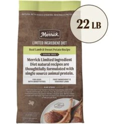 Merrick Limited Ingredient Diet Grain-Free Chicken-Free Real Lamb & Sweet Potato Recipe Dry Dog Food -Blue Buffalo || ROYAL CANIN || Wellness Sales 203098 PT2. AC SS1800 V1687788226