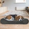 FurHaven Minky Plush Luxe Lounger Orthopedic Cat & Dog Bed With Removable Cover -Blue Buffalo || ROYAL CANIN || Wellness Sales 206687 MAIN. AC SS1800 V1625261904