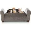 Club Nine Pets Traditional Settee Sofa Cat & Dog Bed, Brown -Blue Buffalo || ROYAL CANIN || Wellness Sales 207275 MAIN. AC SS1800 V1603914119
