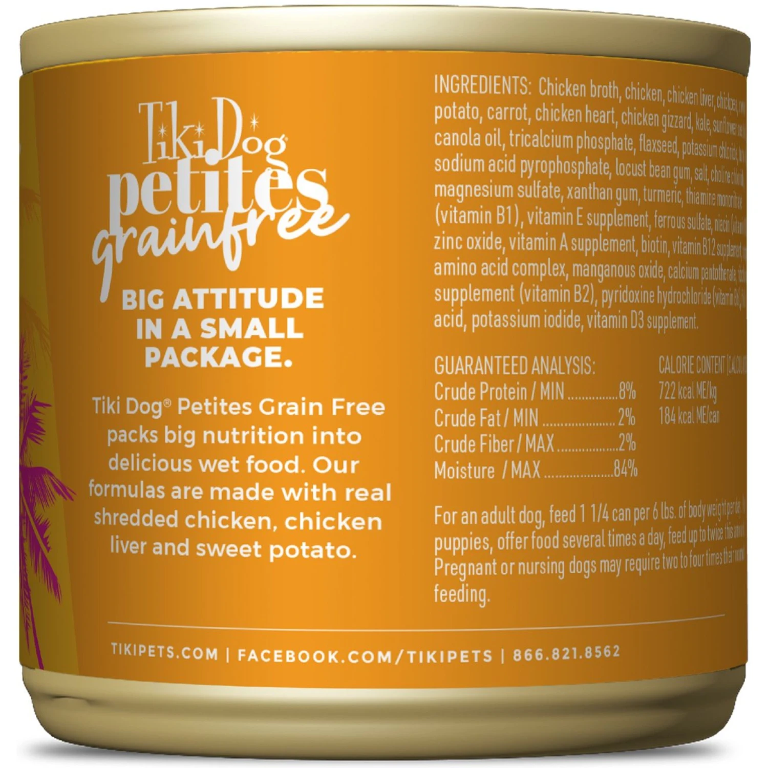 Tiki Dog Aloha Petites Chicken Huli Huli Grain-Free Dog Food 5 Tiki Dog Aloha Petites Chicken Huli Huli Grain-Free Dog Food - Image 3