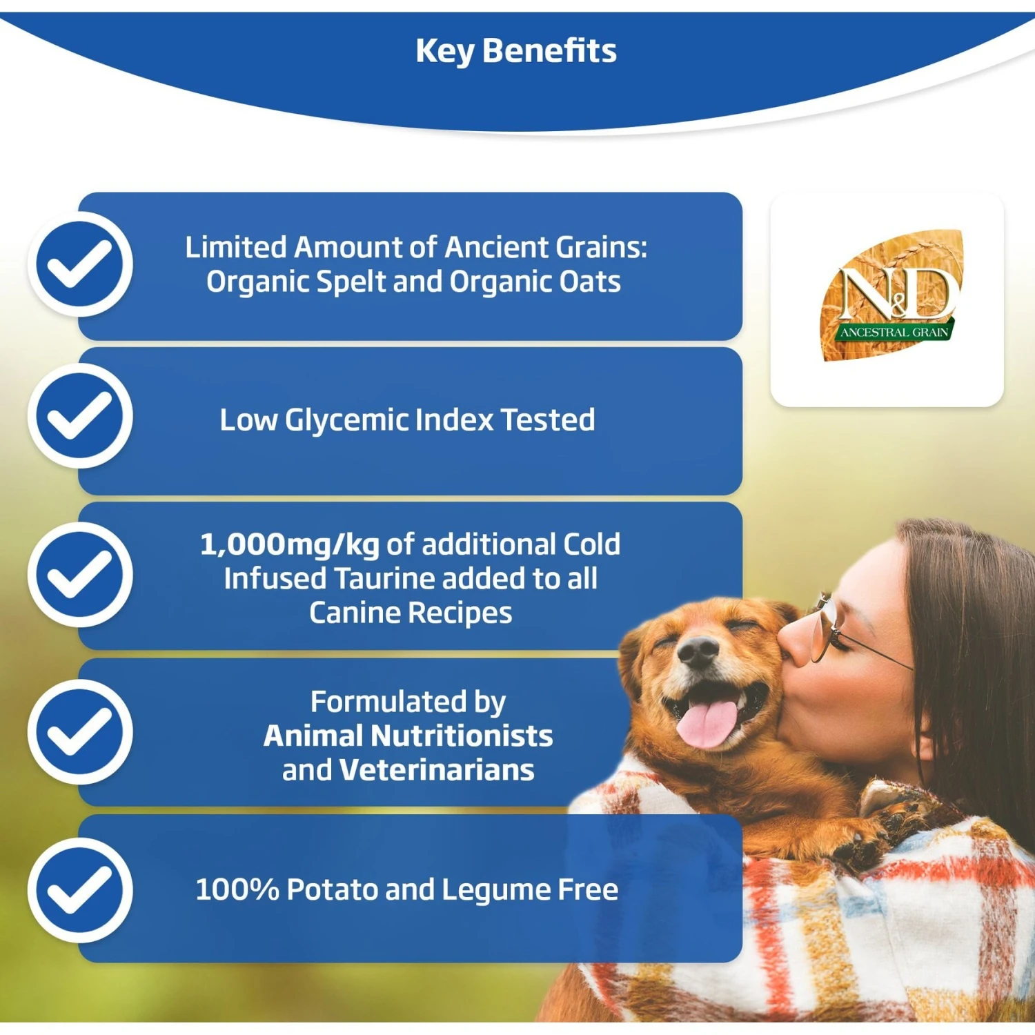 Farmina N&D Ancestral Grain Chicken & Pomegranate Recipe Adult Mini Dry Dog Food, 15.4-lb Bag 5 Farmina N&D Ancestral Grain Chicken & Pomegranate Recipe Adult Mini Dry Dog Food, 15.4-lb Bag - Image 3