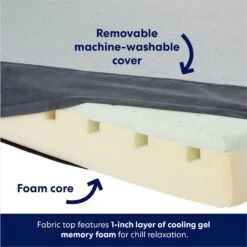 Frisco Cooling Orthopedic Pillow Dog Bed W/Removable Cover -Blue Buffalo || ROYAL CANIN || Wellness Sales 210223 PT3. AC SS1800 V1700243663