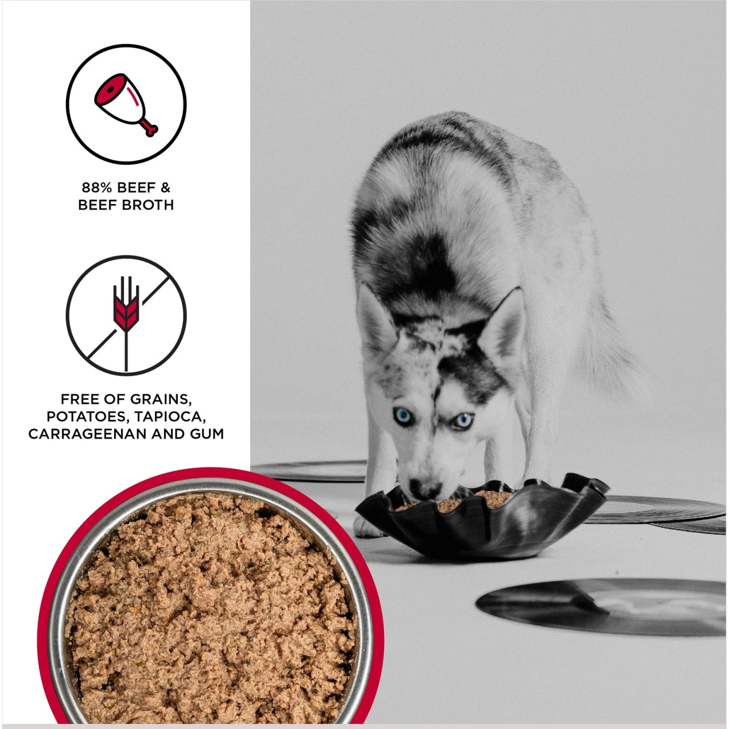 BIXBI Liberty Limited Ingredient Beef Recipe Canned Dog Food, 12.5-oz Can, Case Of 12 4 BIXBI Liberty Limited Ingredient Beef Recipe Canned Dog Food, 12.5-oz Can, Case Of 12 - Image 2