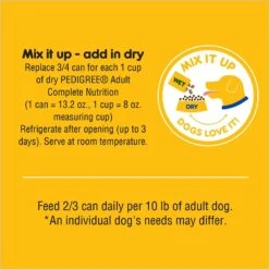 Pedigree High Protein Chicken & Turkey Flavor In Gravy Canned Dog Food, 13.2-oz Can, Case Of 12 17 Pedigree High Protein Chicken & Turkey Flavor In Gravy Canned Dog Food, 13.2-oz Can, Case Of 12 -Blue Buffalo || ROYAL CANIN || Wellness Sales 212624 PT7. AC SS1800 V1628546206