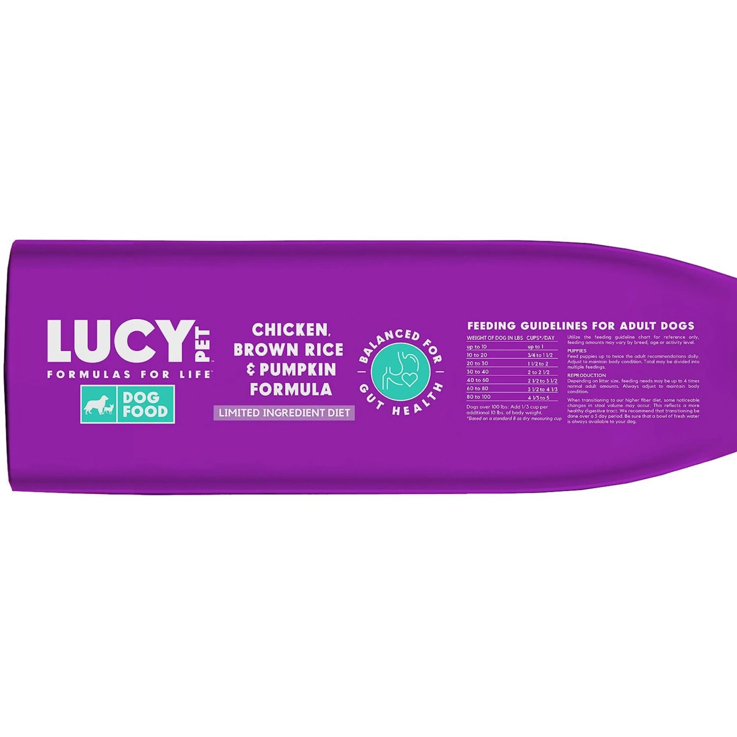 Lucy Pet Products Limited Ingredient Diet Chicken, Brown Rice & Pumpkin Formula Dry Dog Food 11 Lucy Pet Products Limited Ingredient Diet Chicken, Brown Rice & Pumpkin Formula Dry Dog Food - Image 9