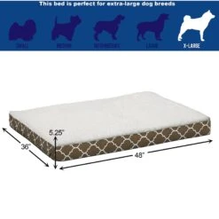MidWest Double-Thick Orthopedic Pillow Dog Bed -Blue Buffalo || ROYAL CANIN || Wellness Sales 212941 PT3. AC SS1800 V1576083476