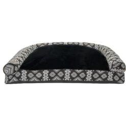FurHaven Southwest Kilim Bolster Cat & Dog Bed -Blue Buffalo || ROYAL CANIN || Wellness Sales 213485 PT2. AC SS1800 V1586539326