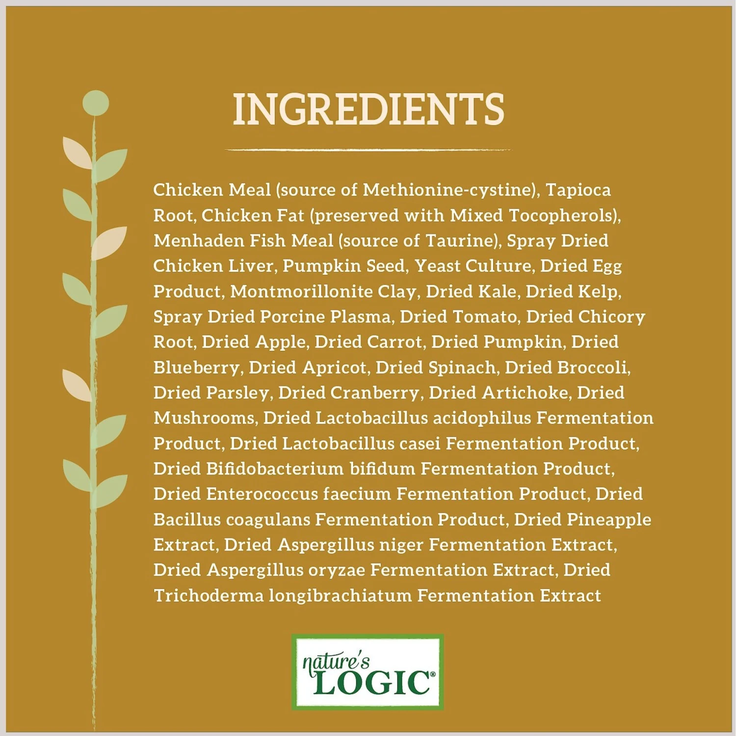 Nature's Logic Canine Chicken Meal Feast Grain-Free Dry Dog Food 7 Nature's Logic Canine Chicken Meal Feast Grain-Free Dry Dog Food - Image 5